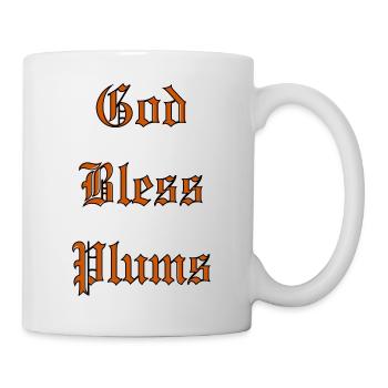GodBlessPlums - Mug - white - Right
