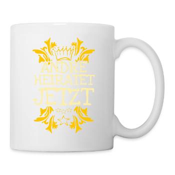 Andre as Bachelor - Mug - white - Right