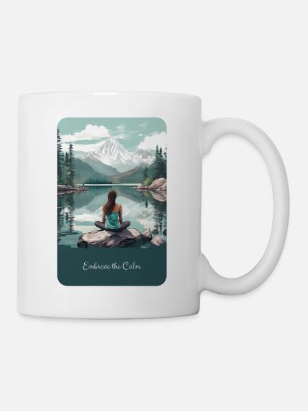 Contemplation de la nature - Mug blanc - blanc