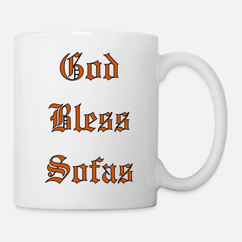 GodBlessSofas - Mug blanc - blanc