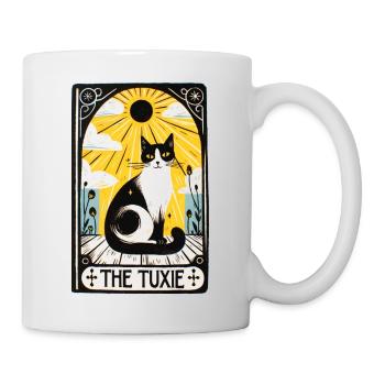 Tuxie-Tarot - Tasse - Weiß - Rechts