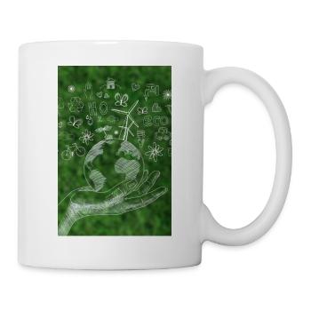 Proche de la nature - Mug blanc - blanc - Droite