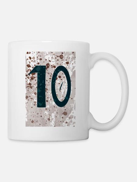 10 - Mug blanc - blanc