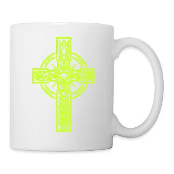 Kreuz Kreuze Kruzifix Halloween - Tasse - Weiß - Rechts