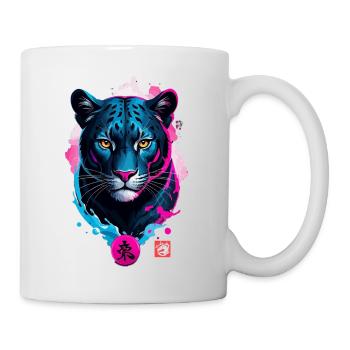 Panther Dream Pink Blue - Mug - white - Right