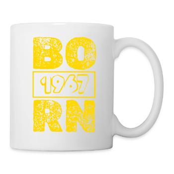 Né en 1967 - Mug blanc - blanc - Droite