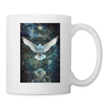 Heilige Geometrie - Tasse - Weiß - Rechts