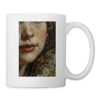 Rote Lippen haben oder keine roten Lippen haben - Tasse - Weiß - Rechts