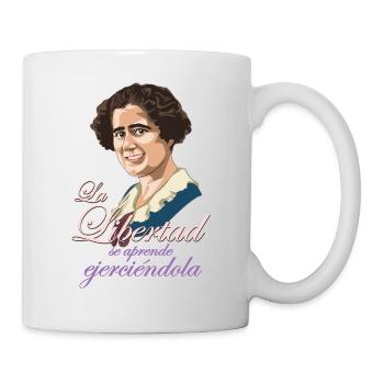 Clara Campoamor - Tasse - Weiß - Rechts