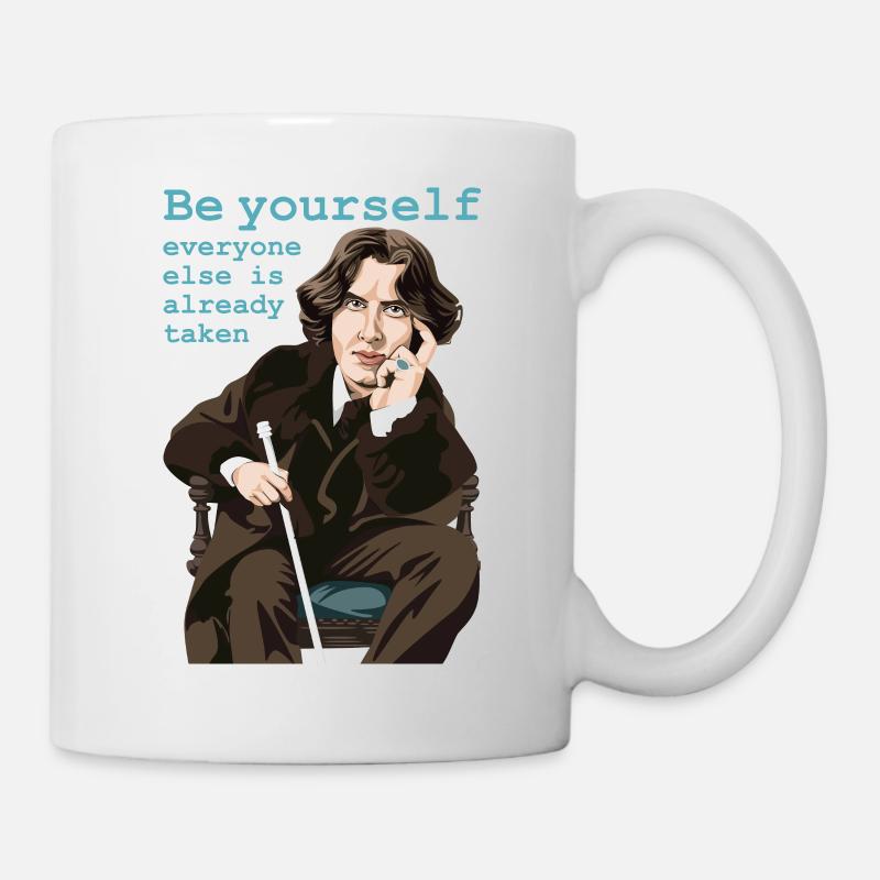 Oscar Wilde - Mug blanc - blanc