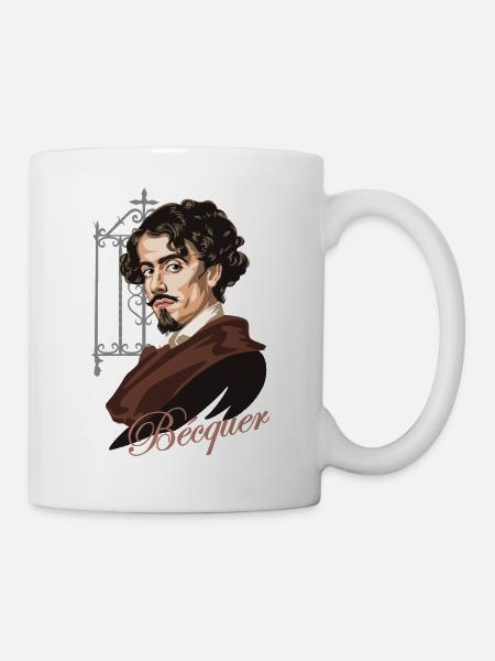 Gustavo Adolfo Bécquer - Mug - white