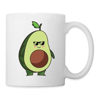 avocado cool - Tasse - Weiß - Rechts