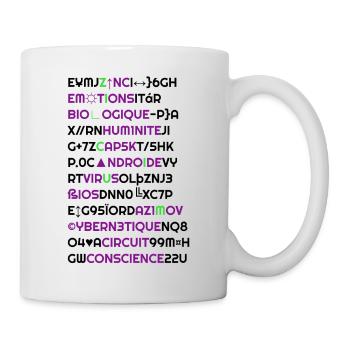 Zilicium's Androide - Mug blanc - blanc - Droite