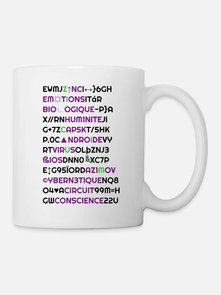 Zilicium's Androide - Mug blanc - blanc