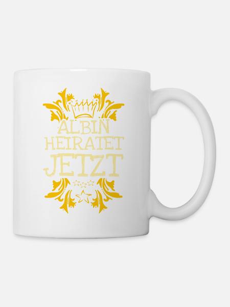 Baccalauréat Albin - Mug blanc - blanc