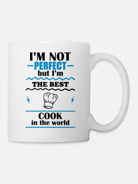 Pas parfait, mais le meilleur chef du monde - Mug blanc - blanc