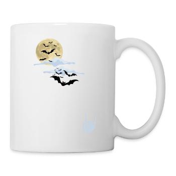Halloween rockt - Tasse - Weiß - Rechts