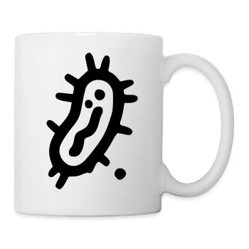 Bakterien - Tasse - Weiß - Rechts
