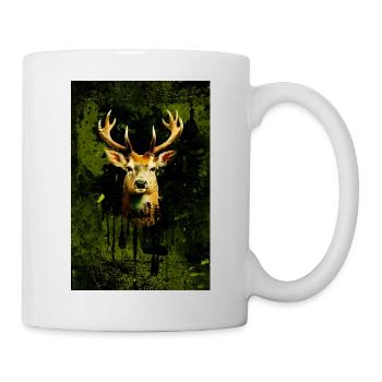 hirsch2 - Tasse - Weiß - Rechts