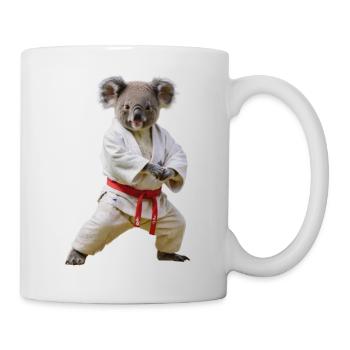 Koala sportif - Mug blanc - blanc - Droite