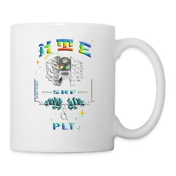 Kitesurf pilot - Mug - white - Right