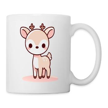 Roe deer - Mug - white - Right
