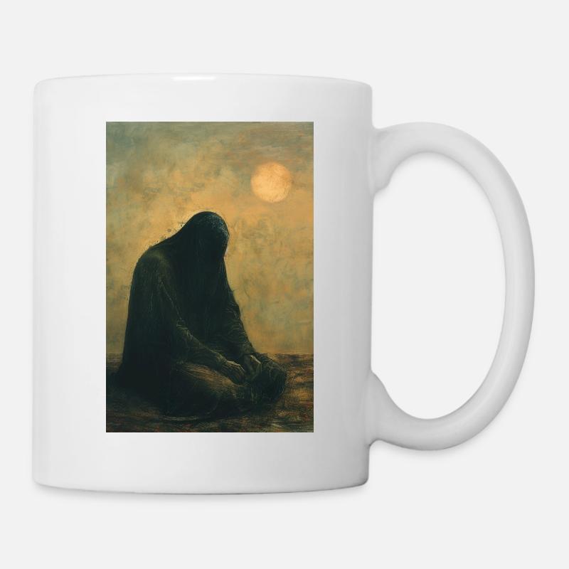 Depressiver Mann - Tasse - Weiß