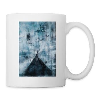 Gefrorene Brücke - Tasse - Weiß - Rechts
