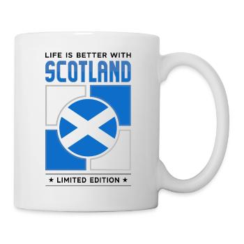 Scotland - Tasse - Weiß - Rechts