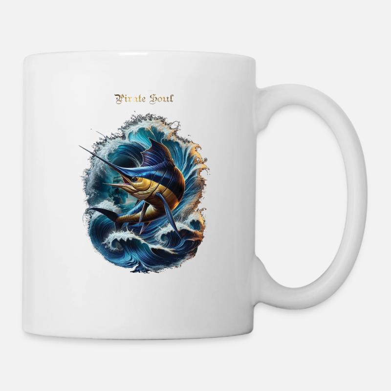 marlin - Mug blanc - blanc