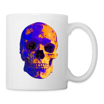 Colorful Skull - Mug - white - Right