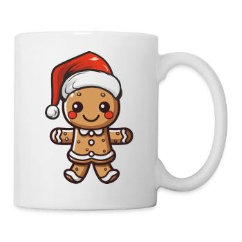 lebkuchenmann - Tasse - Weiß - Rechts