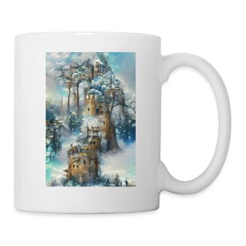 Winter Wonderland Schloss Winter Wonderland Castle - Mug - white - Right