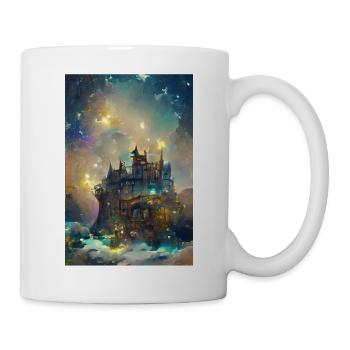 Castle under the stars Castle Under - Mug - white - Right