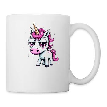 Did I Roll My Eyes Loud Einhorn Unicorn - Tasse - Weiß - Rechts
