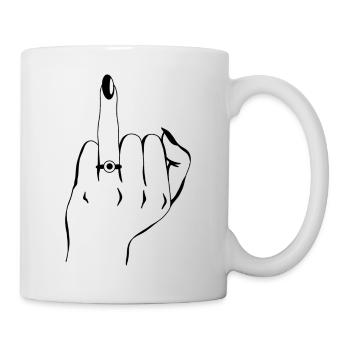 Put a ring on it - Mug - white - Right