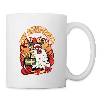 Satan Santa - Mug - white - Right
