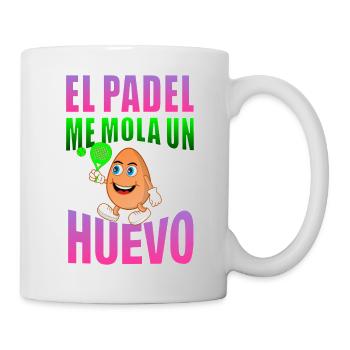 Padel is an egg cool - Mug - white - Right