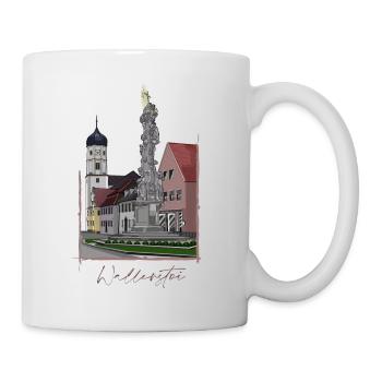 Wallerstein // Illustration - Tasse - Weiß - Rechts
