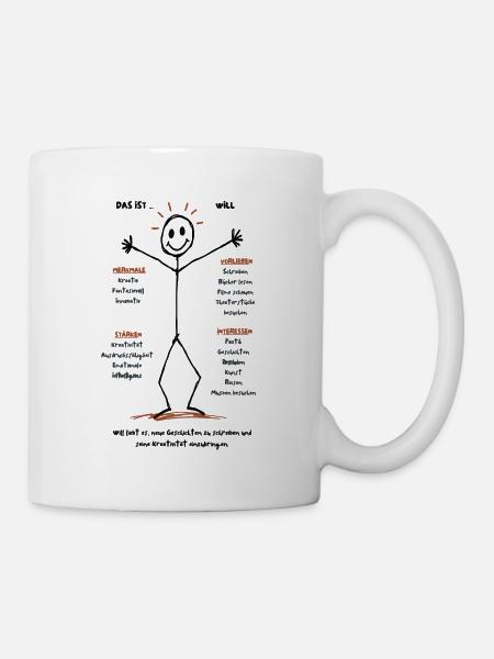 Das ist Will Geschichtenzauber - Tasse - Weiß