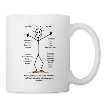 Das ist Vera Sportliche Höhenflüge - Tasse - Weiß - Rechts