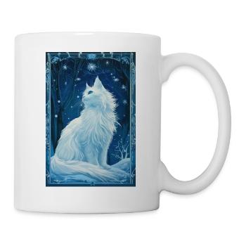 Cloudtail Wolkenschweif Mucha 1920er weiße Katze - Tasse - Weiß - Rechts