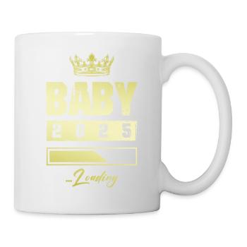 Baby 2025 Loading - Tasse - Weiß - Rechts