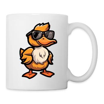 Duck Comic Cool - Mug - white - Right