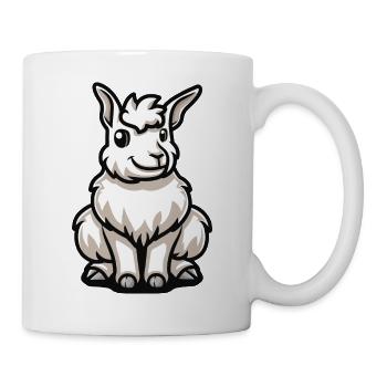 Alpaca Llama Comic - Mug - white - Right