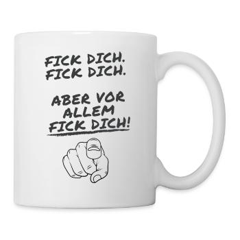 Fierce Statement by Ivye - Tasse - Weiß - Rechts