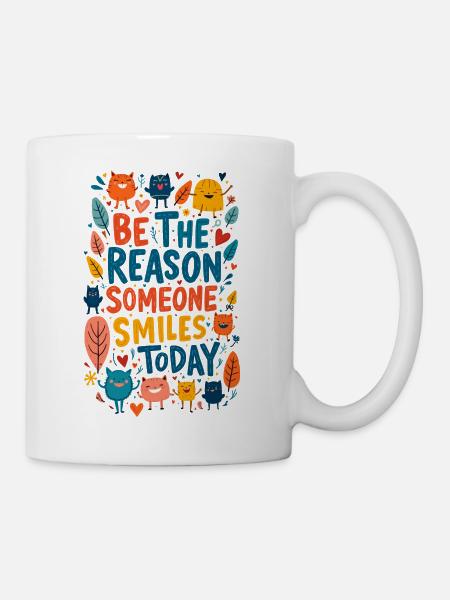 Sei der Grund - Tasse - Weiß