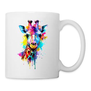 Painted Giraffe - Mug - white - Right
