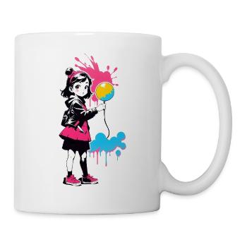 Street Art Girl 23237 - Mug - white - Right