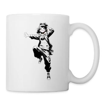 Street Art Girl 23243 - Mug - white - Right